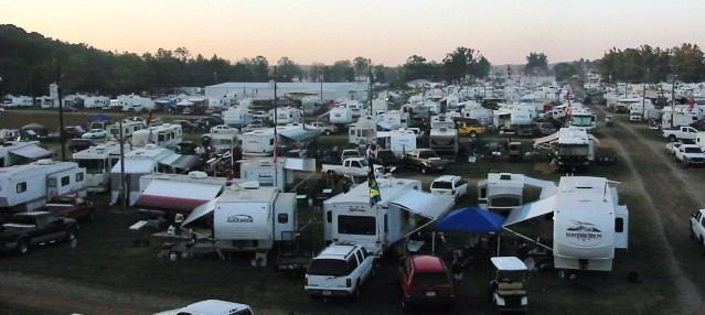 Campground With Lots of People